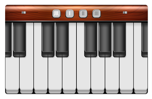 Đàn piano ảo trên ứng dụng google play
