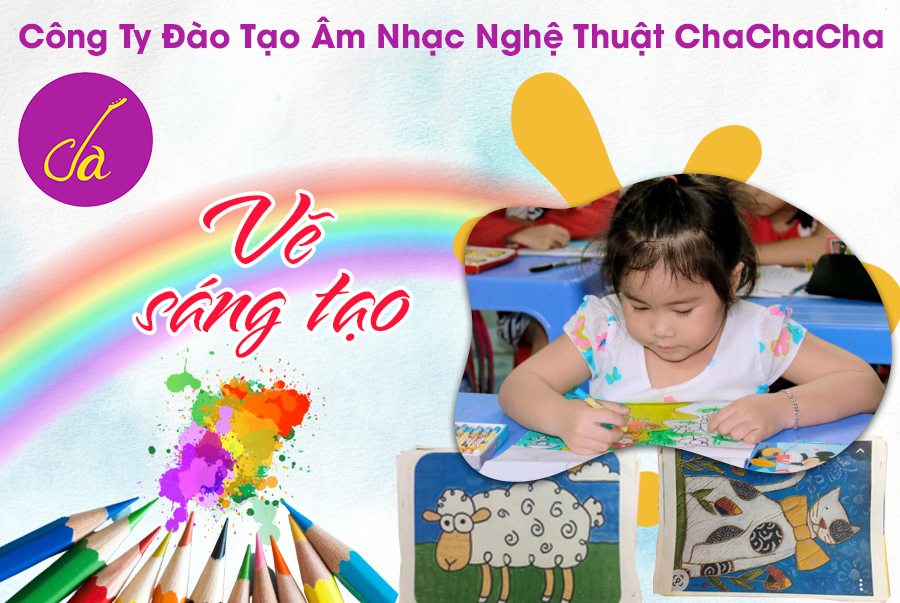ChaChaCha Chiêu sinh lớp học vẽ cho bé tại Gò Vấp