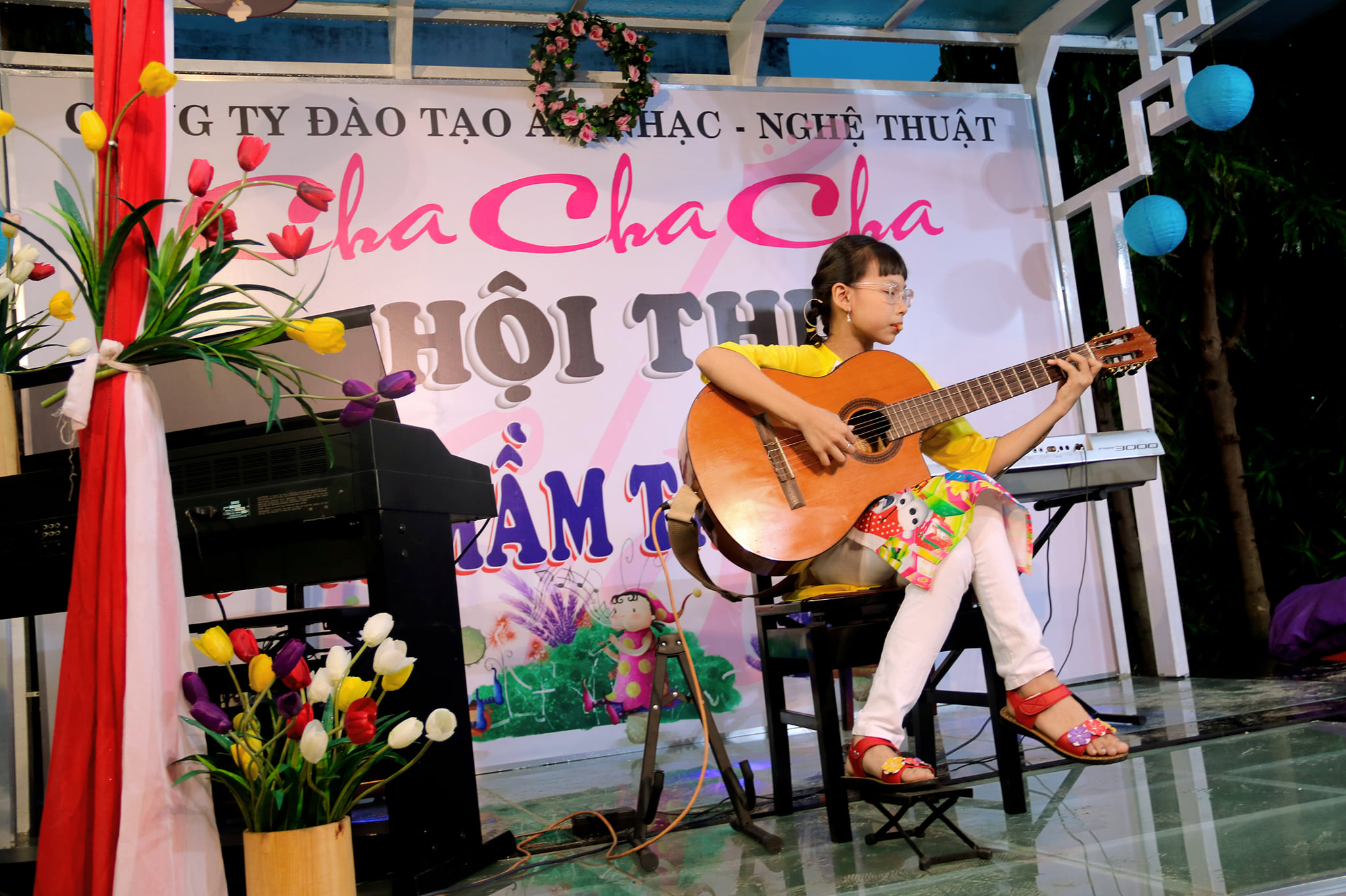 lớp học guitar tại ChaChaCha Gò Vấp